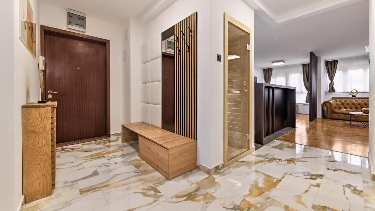 President Apartment With Sauna Zagabria Esterno foto
